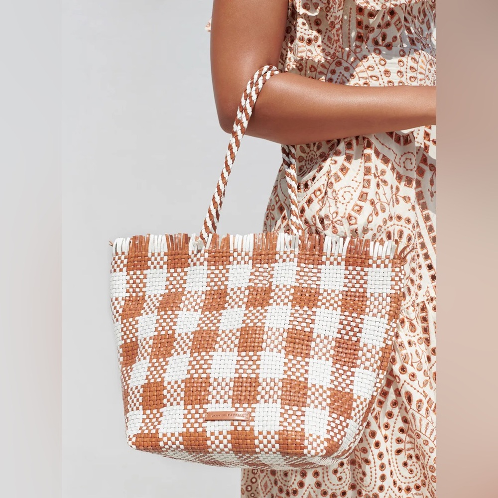 Loeffler Randall Woven Tote Bag